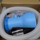 Standard Series Above Ground Pool Filter Pump - 800 GPH Flow Rate | Rapid Circulation & Micro-Debris Filtration, Pool Cartridge Filter Pump System - Keep Water Crystal Clean & Clear-Deep Blue