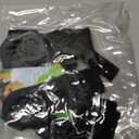 EXPAWLORER Anti-Slip Dog Socks,Dog Boots&Paw Protectors to Prevent Licking,Dog Shoes for Hot/Cold Pavement, Double Sides Non-Skid Traction Control on Hardwood Floor for Senior Dogs (X-Small (4 Count), Black)