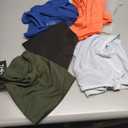 Real Essentials 5 Pack: Women's Dry Fit Crop Summer Tank Top - Gym Yoga Workout Sports Tee (S)