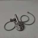 JDO Shower Head with Handheld, High Pressure Handheld Shower Head 6 Settings, Detachable Set with Stainless Steel Hose and Shower Bracket (Brushed Nickel)