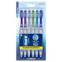 3 x Oral-B Toothbrush Dual Clean, Medium, 6 Count