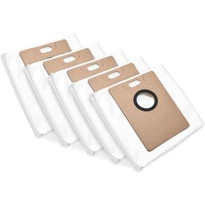 Tapo Dust Bag Replacement for Robot Vacuum and Mop Includes Easy to Replace 5x 3L Disposable Dust Bags, Compatible with RV30 Max Plus & RV20 Max Plus