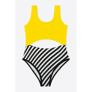 PatPat Baby Girl's One-Piece Swimsuit, 2Y