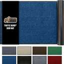 GORILLA GRIP Traffic Guard Door Mat, Heavy Duty Welcome Mats, Commercial Office Space Doormat, Waterproof, Fade Resistant, Strong Rubber Backing, Low Profile, Shoe and Boot Scraper, 35x23