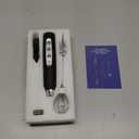 YUSWKO Black Handheld Milk Frother Wand for Coffee, Rechargeable Electric Whisk with 3 Heads 3 Speeds Drink Mixer Coffee Frother For Latte, Cappuccino, Hot Chocolate, Egg