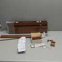 DEZ FURNISHINGS Cordless 2" Signature Faux Wood Blind, 23" W x 72" H, Bark Brown