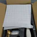 Brushed Nickel Tub Shower Faucet Set Complete with 8-Inch Rainfall Shower Head and Tub Spout Included Shower Valve Tub Shower Trim Kit Brushed Nickel