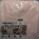Large Area Rug for Bedroom,Washable Abstract Boho Rugs for Living Room 9x12,Pink