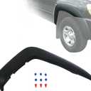 Front Wheel Arch Opening Molding Trim Right Side Compatible with Toyota Tacoma 2005-2015 Replace 7508504030 7508504040 Front Fender Flares Passenger Side Black