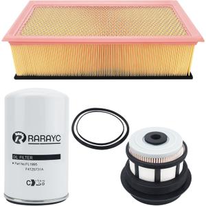 7.3L Filter kit Fuel/Oil/Air Filter Compatible with 1999-2003 Ford Super Duty F250/F350/F450/F550 7.3L Engine Replaces FL2016, FD4594, FA1753