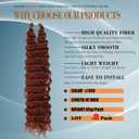 2 x CTRLALT Deep Wave Crochet Hair white Ocean Deep Wave Crochet Hair 16 Inch Curly Braiding Hair for Crochet Braids (16Inch 2pack white) (350)