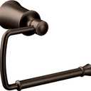 Moen Dartmoor Oil Rubbed Bronze Single Post Toilet Paper Holder, YB2108ORB