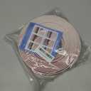 Peel and Stick Wall Corner Protector & Edge Guard, Self-Adhesive Flexible Trim Molding for Inside & Outside Corners, Wall, Countertop, 1.6" W x 20' L, White