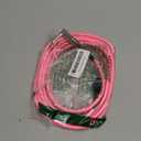 Ernie Ball Braided Instrument Cable, Straight/Angle, 10ft, Neon Pink (P06078)