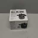 Moultrie All-in-One Deer Feeder Timer Kit | Metal Spin Plate | Easy Setup | Adjustable Mount, Black