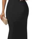 Formal Dresses for Women Elegant Off Shoulder Evening Party Gowns Sexy Bodycon Ruched Prom Wedding Guest Dress, Size M
