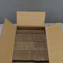 RLAVBL 4.6x2.2x2.2 Small Shipping Boxes Set of 100, Brown Corrugated Cardboard Box, Mailer Box