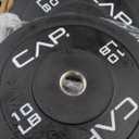 CAP 2-inch Olympic Bumper Plate Weight Set | 100-370 lbs | Multiple Colors | Storage Rack Optional
