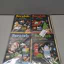 DIYASY 8 Set Christmas Scratch Crafts Arts Paper, Xmas Coloring Crafts Gifts for Kids Scratch Party Favors Winter Holiday Gifts DIY Classroom Prizes