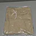 Haloumoning Boys Corduroy Shorts Kids Casual Elastic Waist Drawstring Summer Shorts with Pockets 13-14 Years (Khaki)