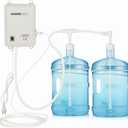 5 Gallon Water Jug Dispenser Pump Automatic Water Dispenser Bottled Water Dispensing Pump System Bottled Water Machine Drinking 5 Gallon Fridge Ice Maker