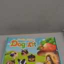 Needle Felt Starter Kit, 6 Pieces Dog Wool Needle Felting Kit, Needles Felting Supplies with Instruction, Felting Foam Mat, Wool Felting Kit for DIY Craft Animal Home Decoration