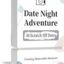 40 Fun Date Night Scratch Off Card Game Ideas, Romantic Wedding Anniversary Couple Gifts for Him, Her, Men, Boyfriend, Girlfriend, Bride, Husband, Wife, Couples Gifts for Bridal Shower, Engagement