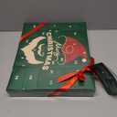 Advent Beauty Calendar for Adults 2025 Rinse & Robust Beard Care Kit Christmas Gifts for Men Skincare Beauty Advent Calendar for Men Christmas 24 Days Countdown Calendar Beard Care Grooming (Green)