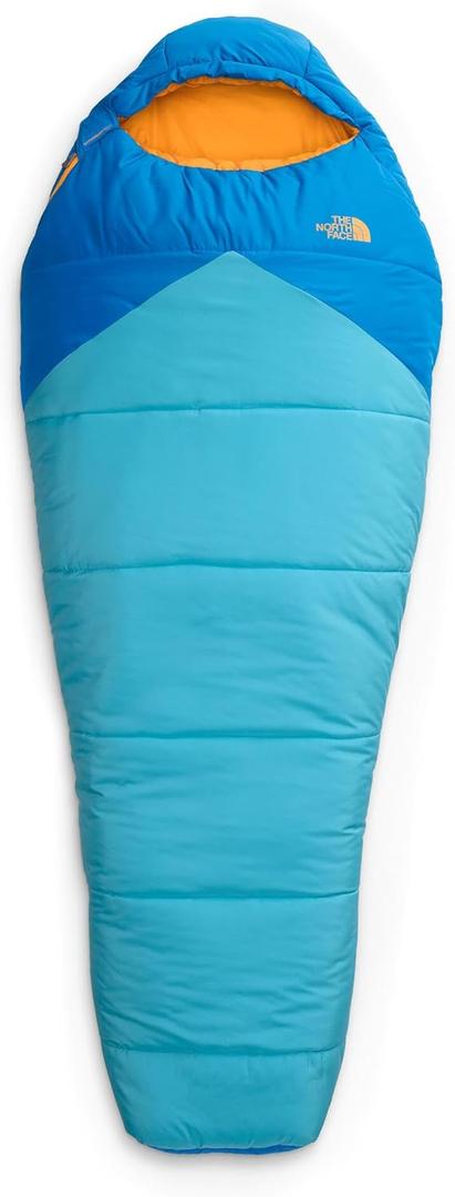 THE NORTH FACE Kids Wasatch Pro 20 Sleeping Bag | 20F / -7C Insulated Mummy Bag, Synthetic Insulation, Side-Zip Entry (Regular Right-Hand, Hero Blue/Norse Blue-NPF) THE NORTH FACE Kids Wasatch Pro 20 Sleeping Bag | 20F / -7C Insulated Mummy Bag, Synthetic Insulation, Side-Zip Entry (Regular Right-Hand, Hero Blue/Norse Blue-NPF)