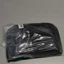 Universal Fit Premium Leather Car Seat Gap Filler Organizer, Center Console Organizer with Card Slots for Car Suv Truck (Black, 1 Pack)