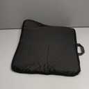 Gel Seat Cushion, Cooling Thick Big Breathable Honeycomb Design Absorbs Pressure Points Seat Cushion with Non-Slip Cover for Office Chair Home Cars Wheelchair (Black)