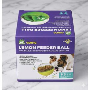 Lemon Feeder Ball Adjustable Food Dispensing