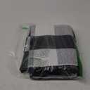 Buffalo Check Runner Rug (24 x 71 Inches),Hand-Woven Buffalo Plaid Runner Rugs, Black and White Checkered Outdoor Rugs for Kitchen/Living Room/Bathroom/Laundry Room