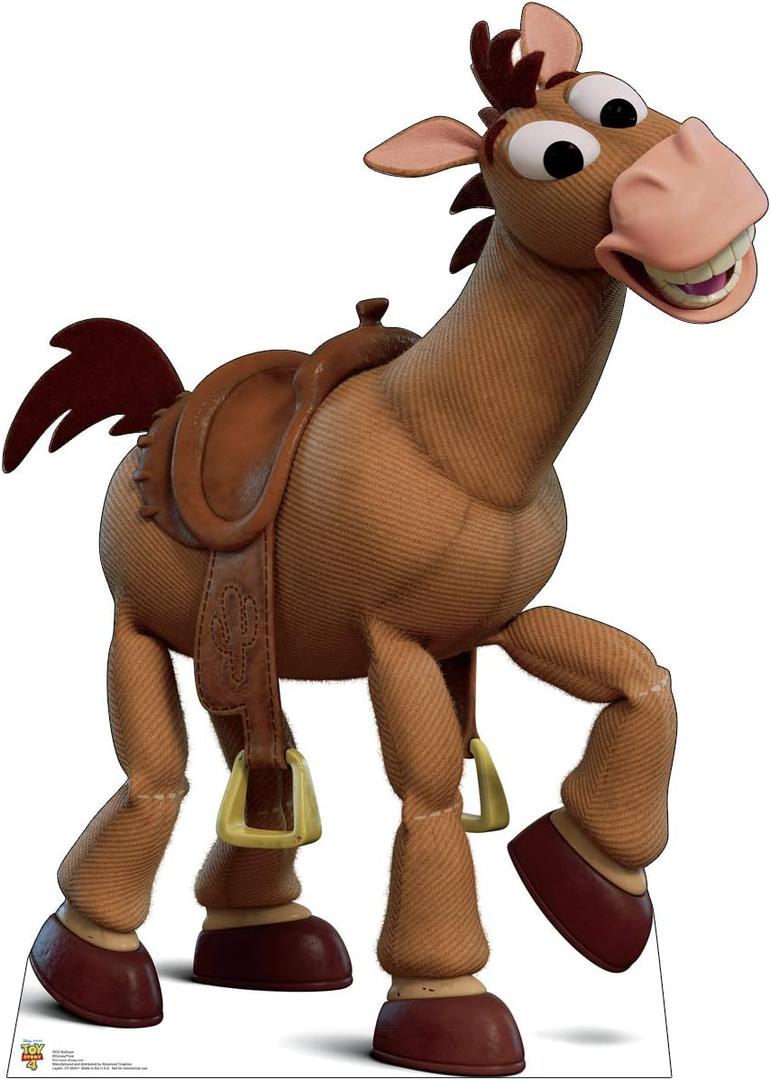 Cardboard People Bullseye Life Size Cardboard Cutout Standup - Disney Pixar Toy Story 4 (2019 Film), One Size