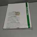 Padfolio Portfolio Leather Binder, Interview Legal Document Organizer, Padfolio Clipboard Folder, Business Card Holder Included 2pcs Letter Sized Writing Pad (Brown)