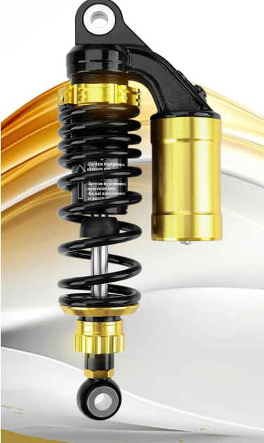 Universal 280mm Motorcycle Shock Absorbers Rear Suspension 1PCS 11 inch Compatible with Gokart Honda ATV CB Yamaha Gokart(Black)