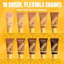 NYX PROFESSIONAL MAKEUP Buttermelt Glaze Soft Glow Skin Tint + SPF 30, Up To 12HR Wear, 05 Chai Butta