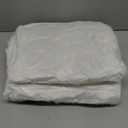 Jenaai 80 Inches Large Christmas Tree Skirt Extra Faux Fur Xmas Tree Skirt White Plush Velvet for Christmas Decorations for Home Party Winter Holiday