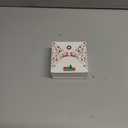 4 x Phoenix 3.5 Inch Ceramic Christmas Hanging Ornament, Holiday Decor, Tree Ornaments, Gifts for Christmas, Holiday Presents, Gift Exchange