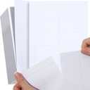 1000 Piece Blank Printable Business Cards 3.5 x 2, Perforated Card Stock Paper for Inkjet and Laser Printers, 10 Cards Per Sheet - (White)