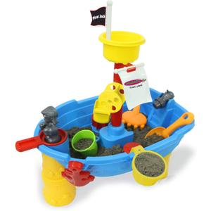 460570 Pirate Jack Water Play Table, 21 Pieces, Promotes Motor Skills, Stimulates Imagination and Active Play with Sand and Water, Movable Modules, Easy Assembly, Colourful