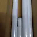 Tension Curtain Rod 30 To 63 Inch White Tension Rods Adjustable Spring Loaded Curtain Rods 7/8" Curtains Rods No Drilling Tension Rods For Windows Bedroom Closet Doorway Door