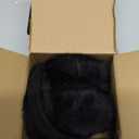 Tavaleu Ear Muffs for Winter Women, Foldable Fuzzy Earmuffs Faux Fur Warm Ear Warmers Covers Cold Weather (Fluff - Black)