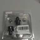 Podavelle 6AN Inline Fuel & Oil Feed Filter Set with 30 80 150 Micron Elements Aluminum Black