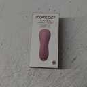 Momcozy Rolling Lactation Massager with Heat, 3-in-1 Real-Like Massage for Relieve Clogged Ducts, Breast Massager Warming for Breastfeeding, Improve Milk Flow, Dusty Rose (Red)