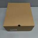 Coutgo Womens Knee High Boots Chunky Block Heels Square Toe Side Zipper Faux Suede Fall Winter Comfort Boot (6, Glossy Black)