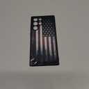 Compatible with Samsung Galaxy S22 Ultra Case American Flag Pattern Hard PC Back and Soft TPU Sides Scratchproof Shockproof Protective Case for Samsung Galaxy S22 Ultra