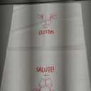 Trendy Pink Italian Kitchen Towels, Italian Salute Cheers Dish Tea Towels for Kitchen Home Bar Cart Decor, Bartender Gifts Decorative Hand Towels, 16x24 Inches