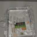 Nordic Ware Naturals Half Sheet and Quarter Sheet Baking Set - USA Made Aluminum Commercial Quality Sheet Pans for Baking or Roasting, Encapsulated Galvanized Steel Rim Prevents Warping