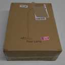 Arc Floor Lamps for Living Room, Modern Remote Control Standing Lamp with Stepless Dimmable, Black Tall Lamp with Black Drum Shade, Over Couch Arched Reading Light for Bedroom, Office (Bulb Included)